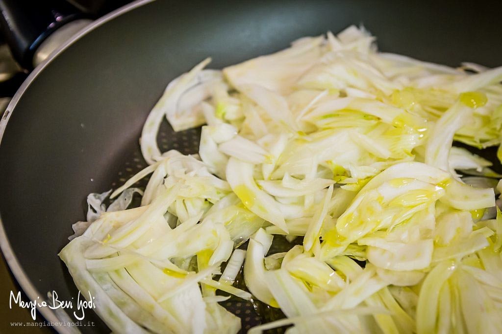 Aringa affumicata con finocchi in saor