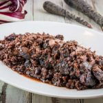 Brasato al raboso e radicchio di treviso