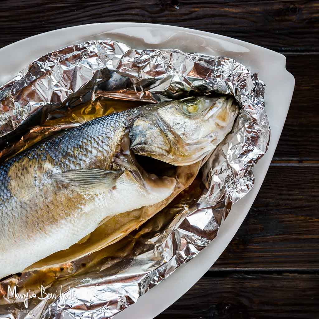 Branzino al cartoccio