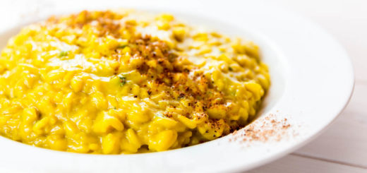 risotto-curcuma-gorgonzola-pentola-pressione