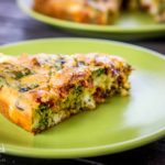 Torta salata feta pomodori olive