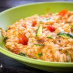Risotto con platessa