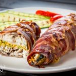 Sgombro al forno in porchetta