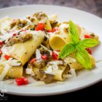 Paccheri al pesto di melanzane