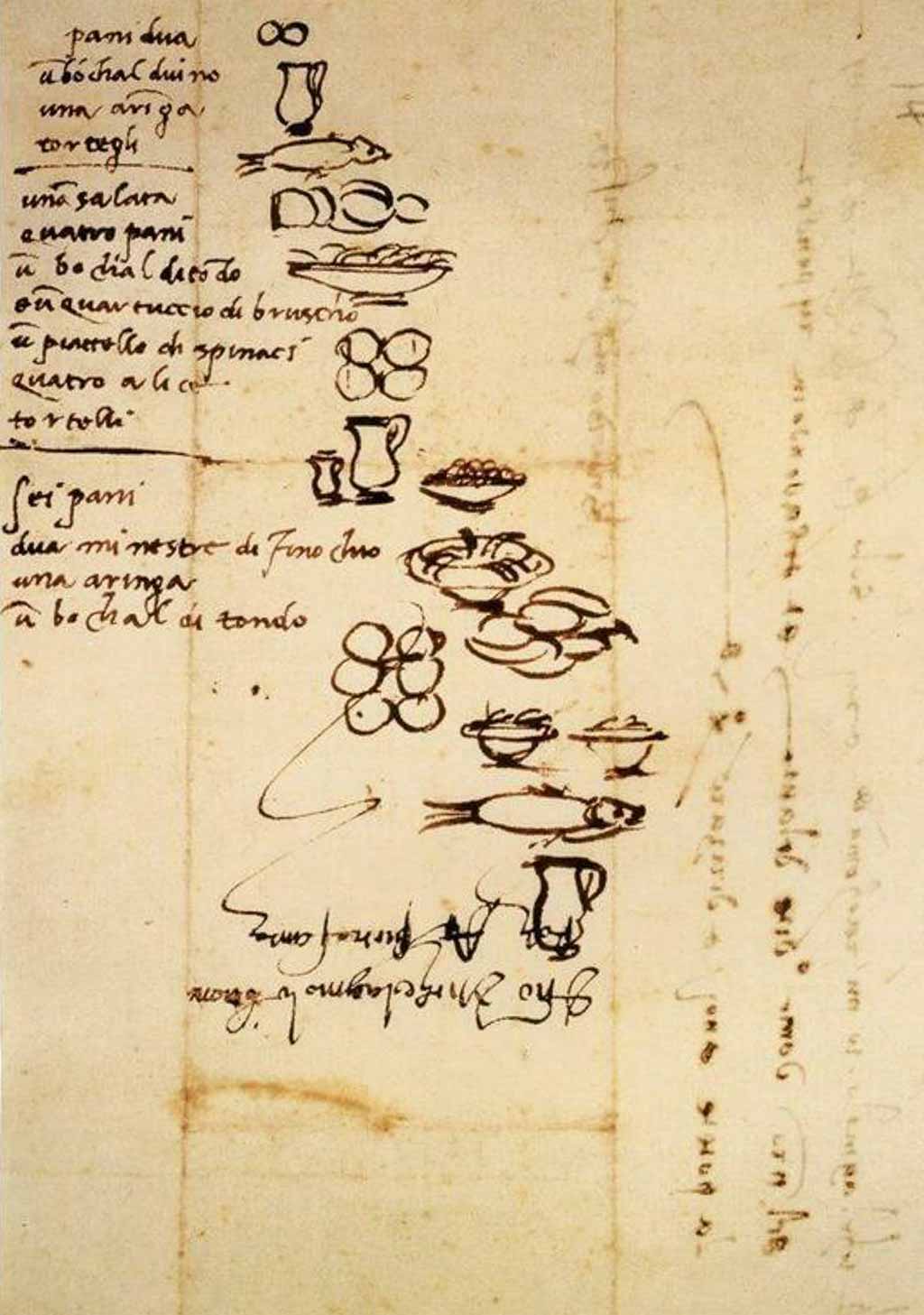 La lista della spesa di Michelangelo Buonarroti