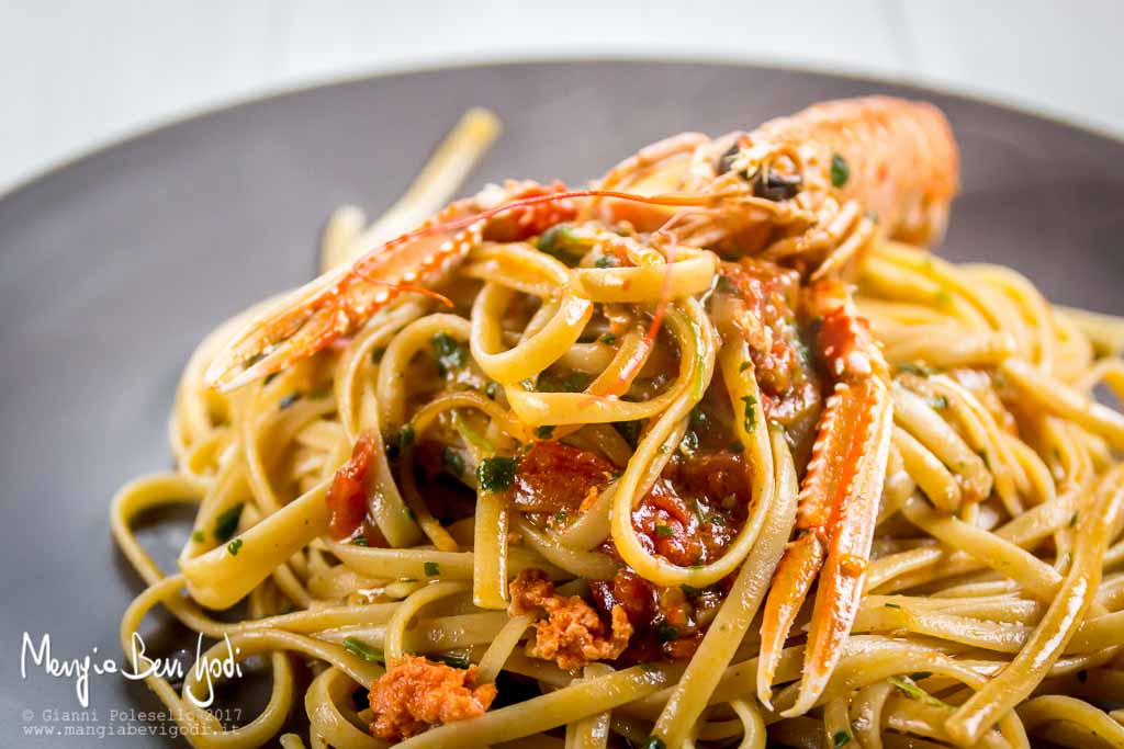 Linguine agli scampi