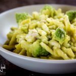 Trofie al ragù di broccolo romanesco e trota