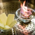 Preparazione del burro affumicato