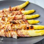 Asparagi avvolti con pancetta al forno