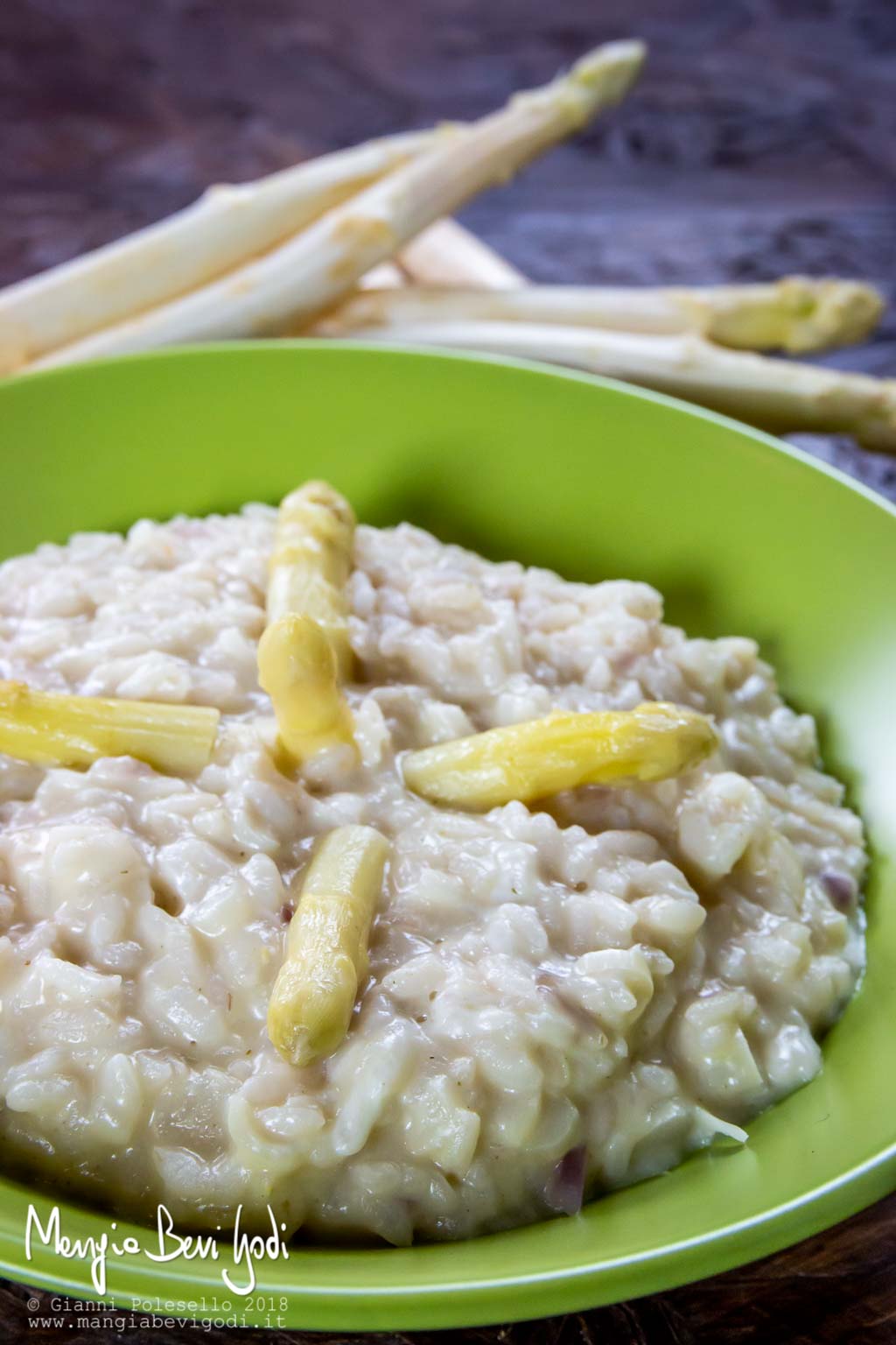 Risotto con asparagi