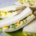 Tramezzini con uova e asparagi