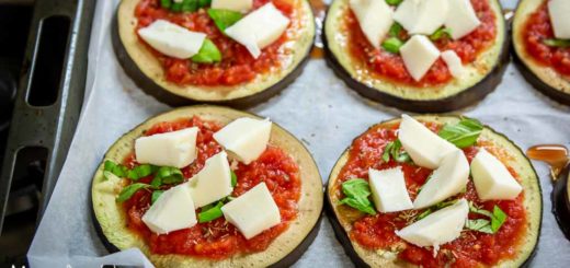 Pizzette di melanzane