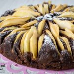 Torta cioccolato e pere