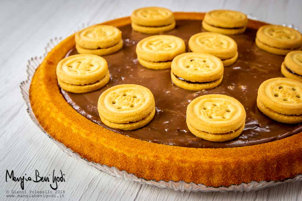 Crostata morbida con crema alla Nutella