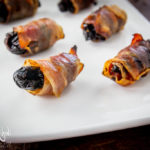 Involtini di prugne e pancetta alla griglia