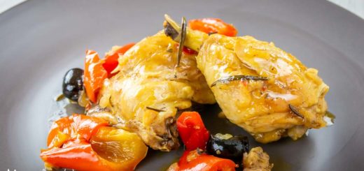 Pollo ai peperoni