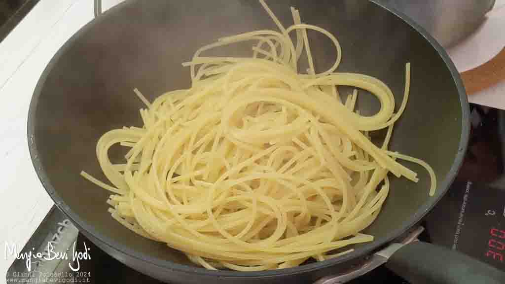 risottare la pasta