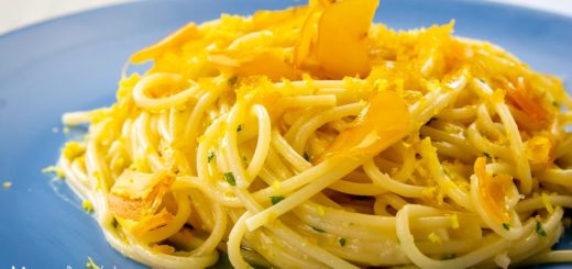 Spaghetti con bottarga