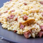 Risotto ai funghi porcini e salsiccia