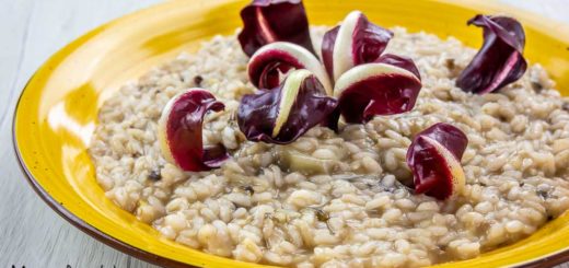 Risotto al radicchio di Treviso