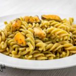 Pasta con cozze e piselli