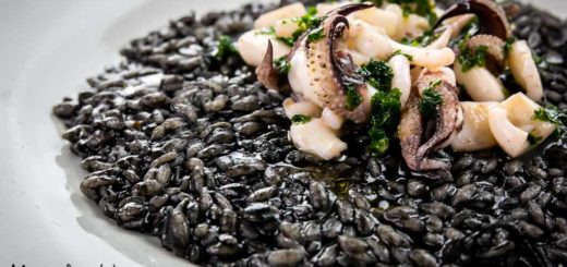 Risotto al nero di seppia