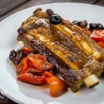 Costine di maiale con peperoni