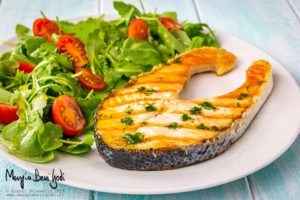 Salmone alla piastra (o griglia)