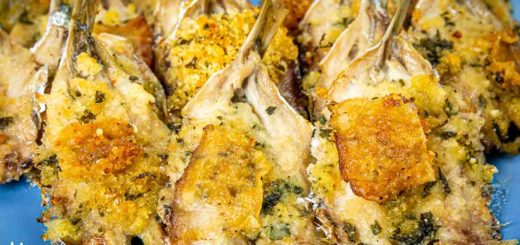 Sardine al forno gratinate