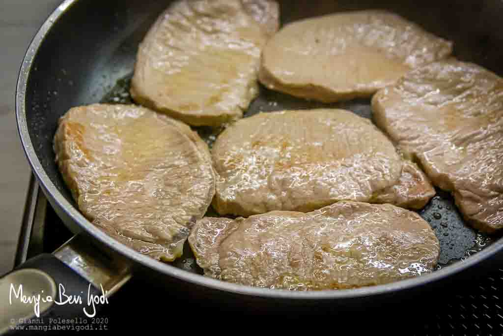 Preparazione lonza al latte