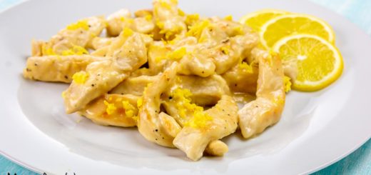 Straccetti di pollo al limone