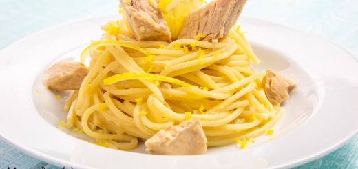 Pasta al tonno e limone