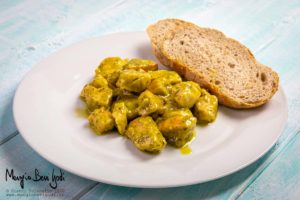 Spezzatino di pollo al pesto