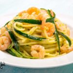 Pasta con zucchine e gamberetti