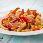 Pasta alle melanzane e speck