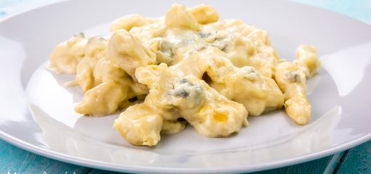 Straccetti di pollo al gorgonzola