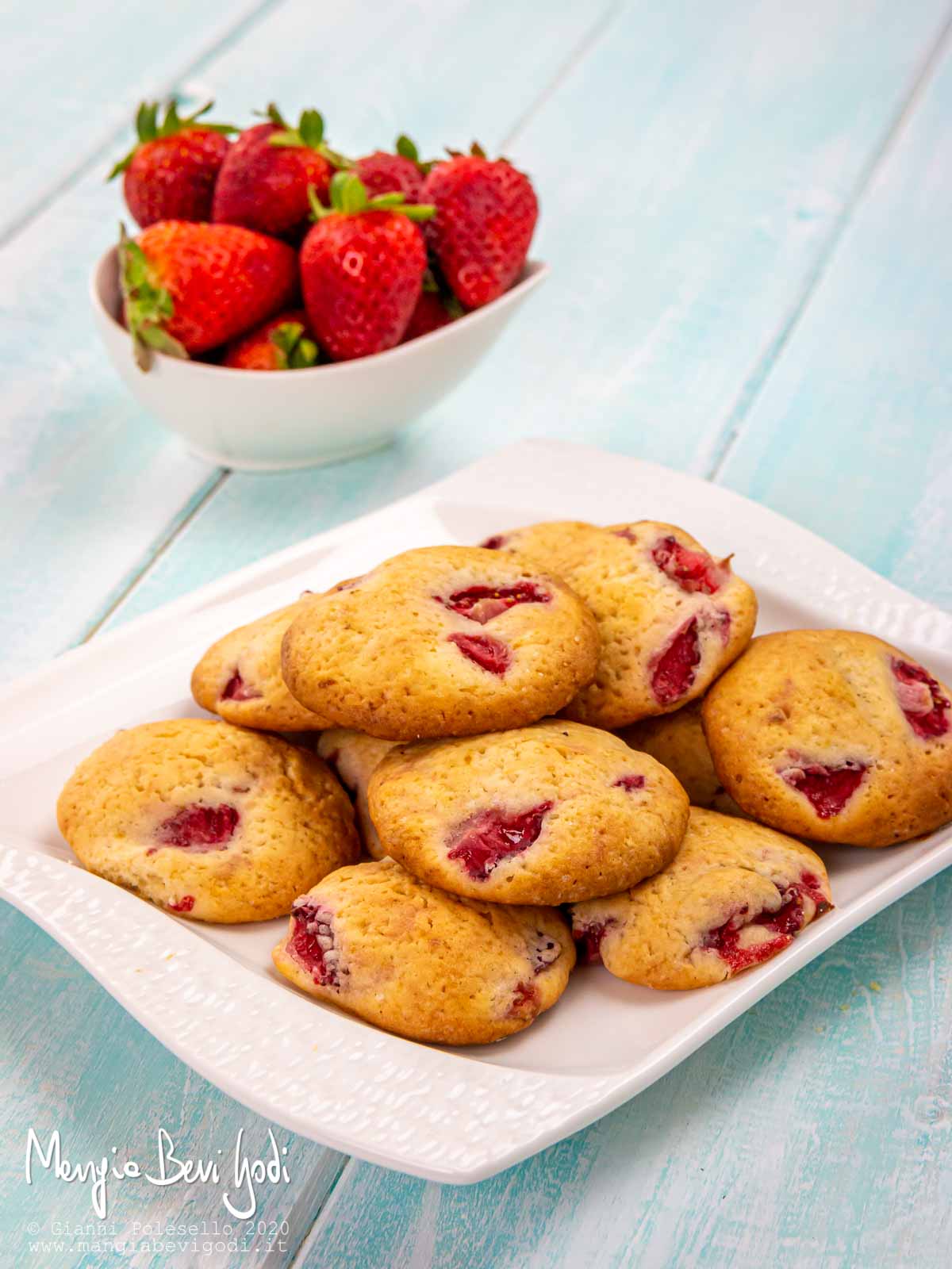 Biscotti alle fragole