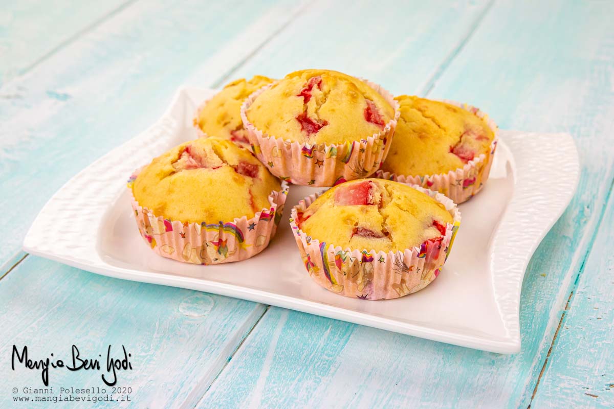 Muffin alle fragole