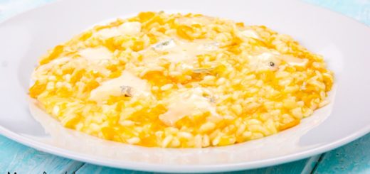 Risotto alle carote e gorgonzola