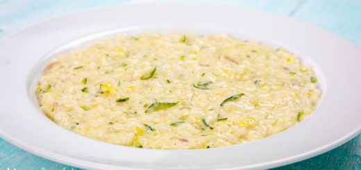 Risotto con zucchine e Philadelphia