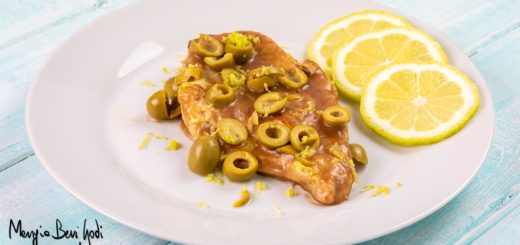 Petto di pollo alle olive e limone