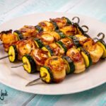 spiedini di petto di pollo alla griglia