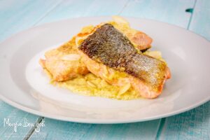 filetto di trota alle mandorle