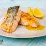 filetto di salmone allo zenzero e limone
