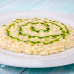 Risotto al merluzzo e prezzemolo