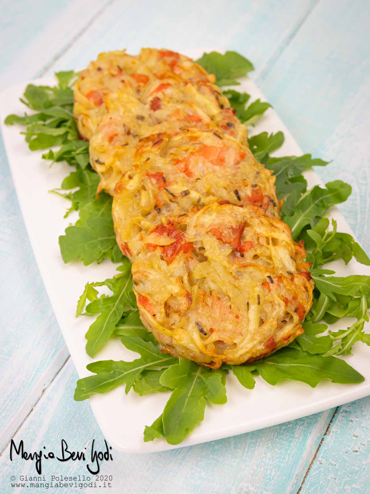 Rosti di patate e salmone