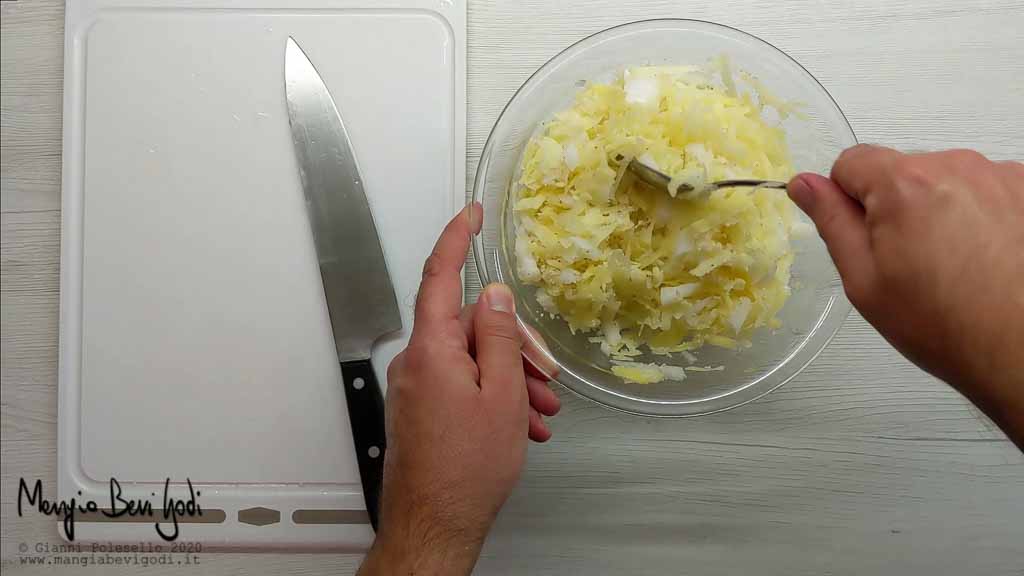 Impasto per crosta di patate