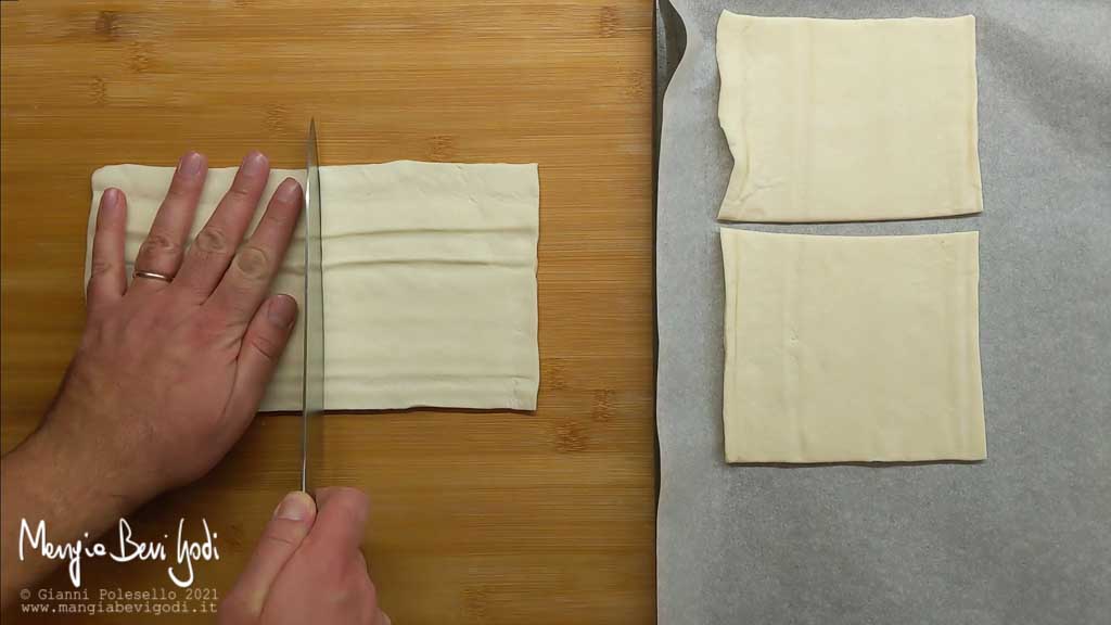 tagliare la pasta da pizza