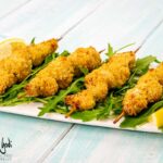 Spiedini di fesa di tacchino al forno