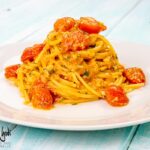 Pasta con polpa di granchio